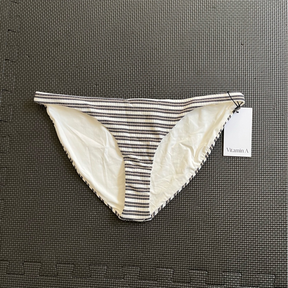 Vitamin A swim Neutra hipster eco-rib bottoms